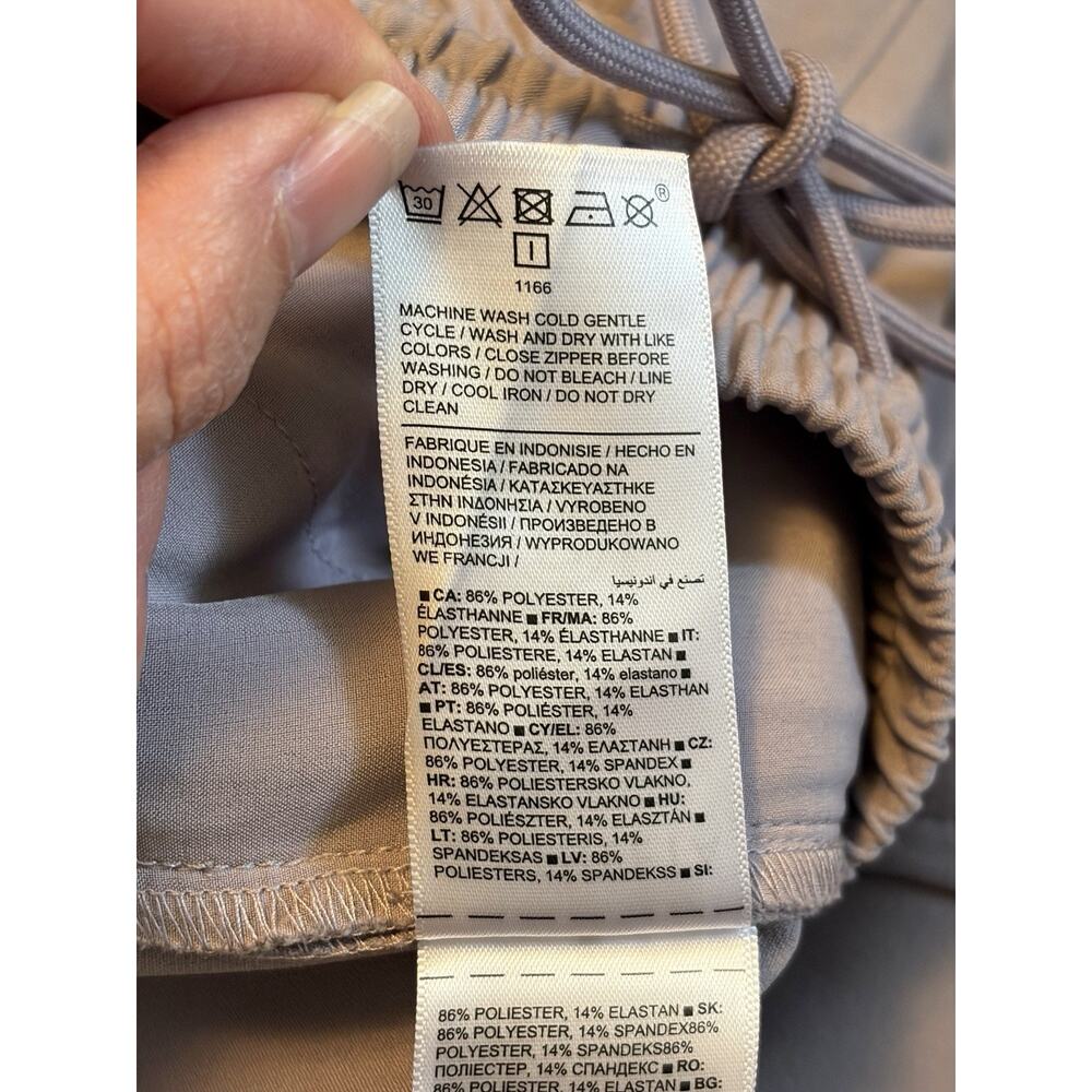Athleta Stride Midi Skirt Women’s Small Violet Purple Elastic Waist Side Slit - Picture 8 of 11